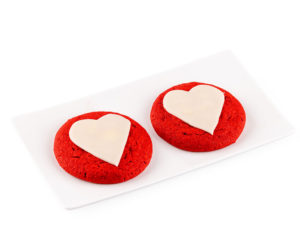 Image of the red-velvet cookies in Oman
