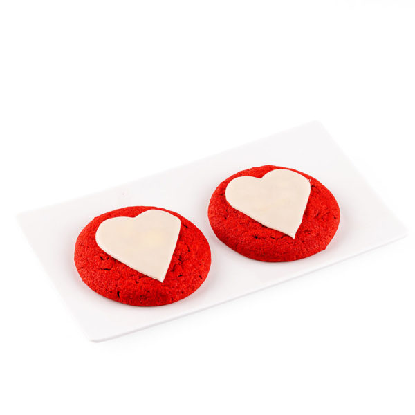 Image of the red-velvet cookies in Oman