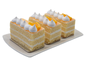 Get the best orange blossom slice cakes in Oman from Modern Oman Bakery
