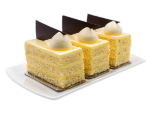 Buy online the best mango slice cakes in Oman from Modern Oman Bakery