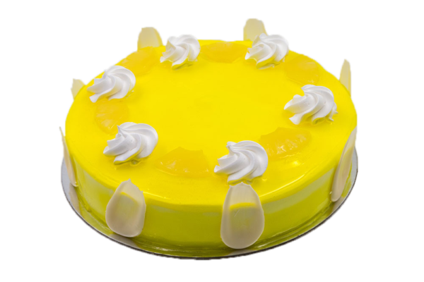 Pineapple Cake - Eggless