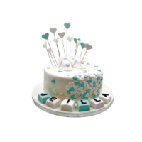 Lovely Baby Shower Cake