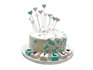 Lovely Baby Shower Cake