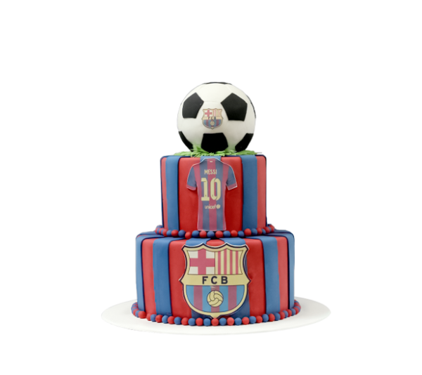 Buy Barcelona fan cake from MOB