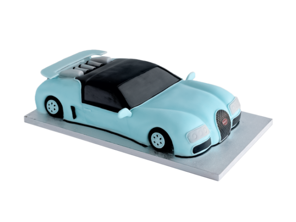 Get the best buggati car theme cakes in Oman