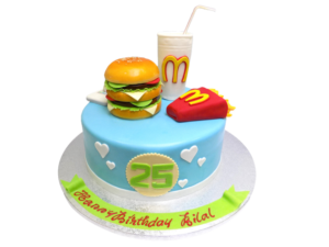 McDonalds Burger Cake