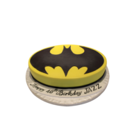 Batman Round Cake
