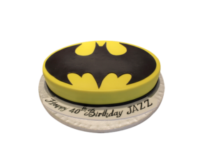 Batman Round Cake