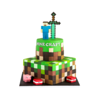 Mine Craft Cake