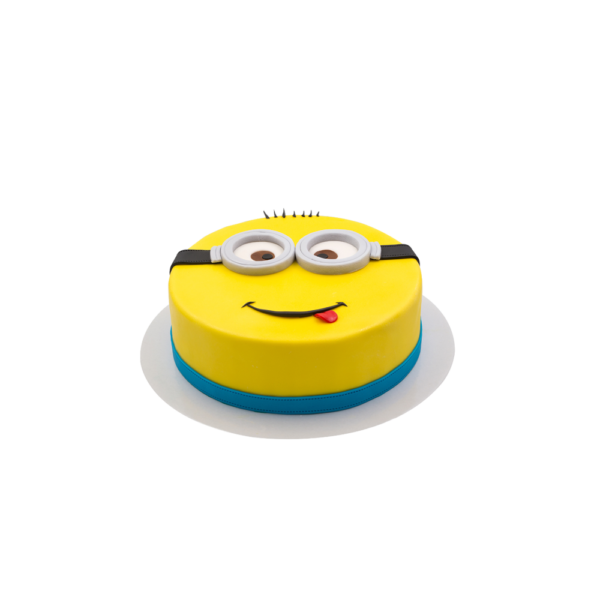 Minion Round Cake