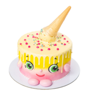 Shopkins Ice Cream Cone Cake