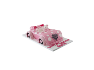 Hello Kitty Car Cake