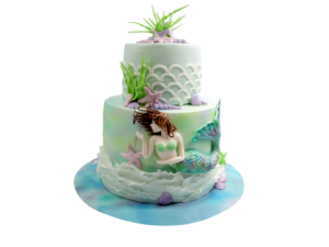 Sea Mermaid Cake