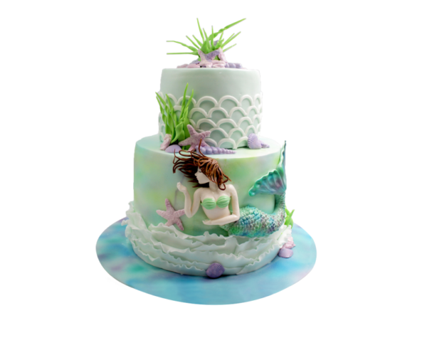 Sea Mermaid Cake