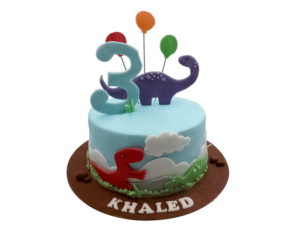 Chameleon Theme Cake