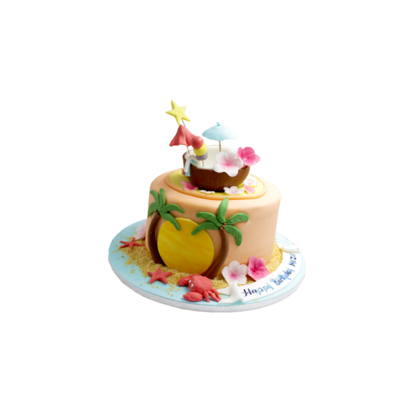 Fruity Island Cake