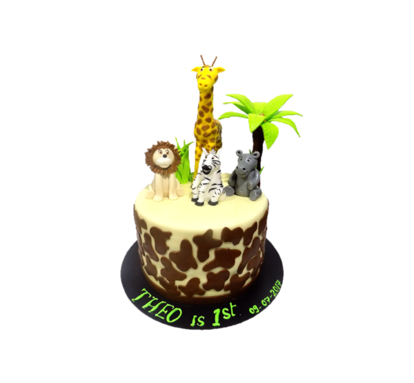 Jungle Friends Cake