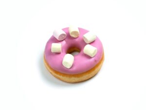 Marshmallow doughnut